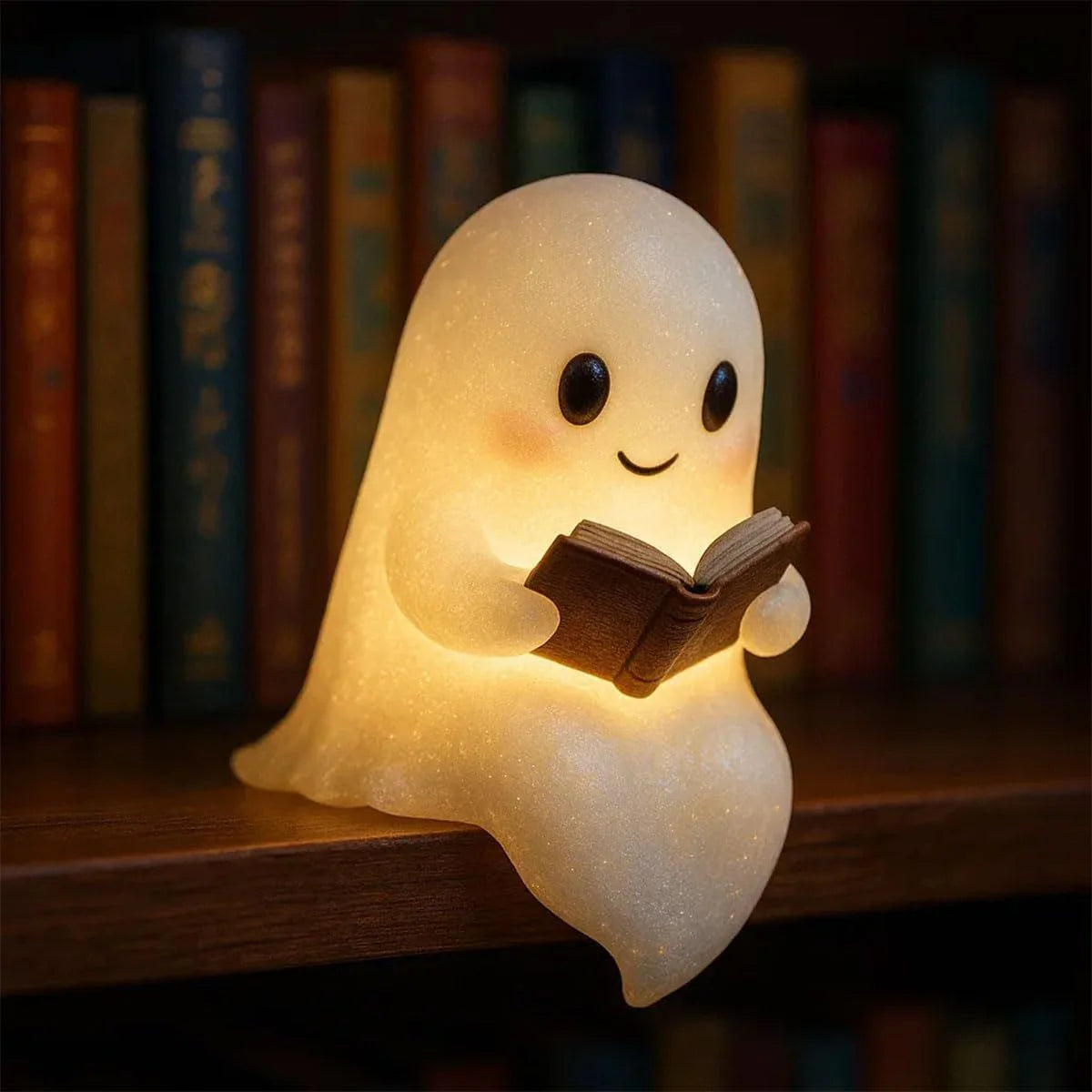 Cute LED Ghost Nightlight Gift / Bedside Warm Lamp Decoration