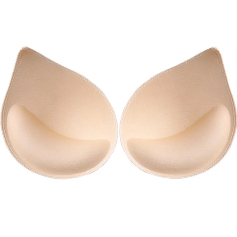 3D Push up Sponge Bra Pads for Bikini Women Underwear Small Breast Lift Plasticity Padded Bra Lining Swimsuit Bra Inserts