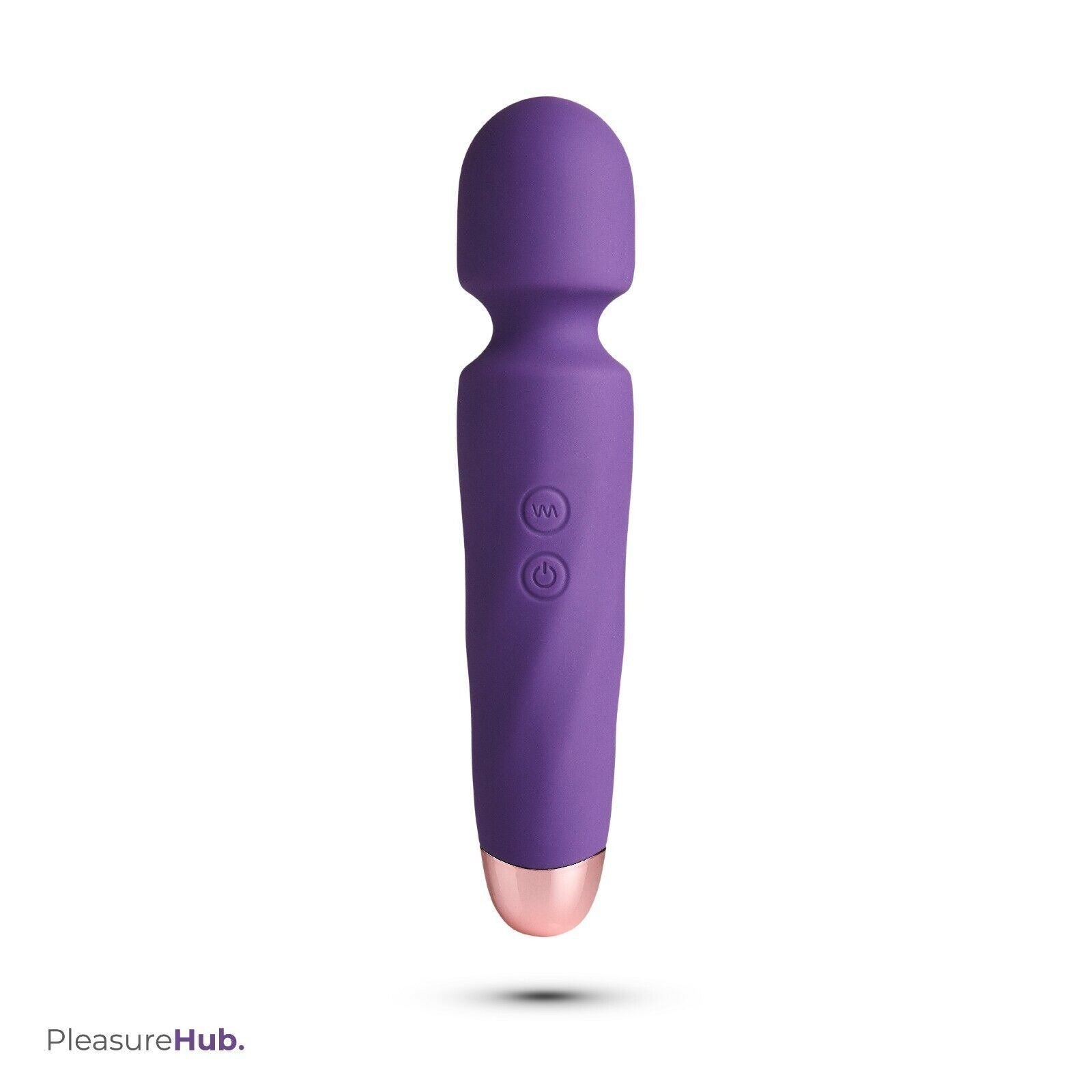 Rock Me Rechargeable Silicone Massage Wand Purple
