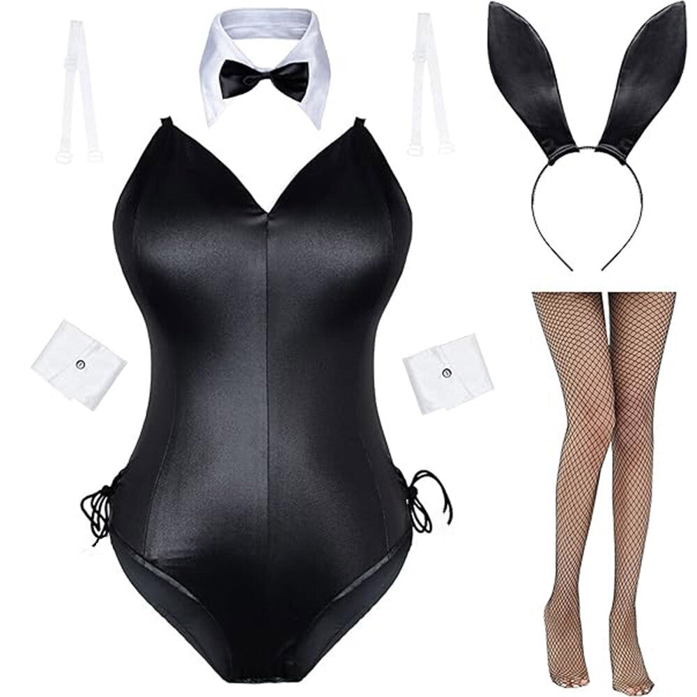 Sexy Women'S Bunny Girls Fancy Dress Cosplay Carnival Party Outfit Set Costume