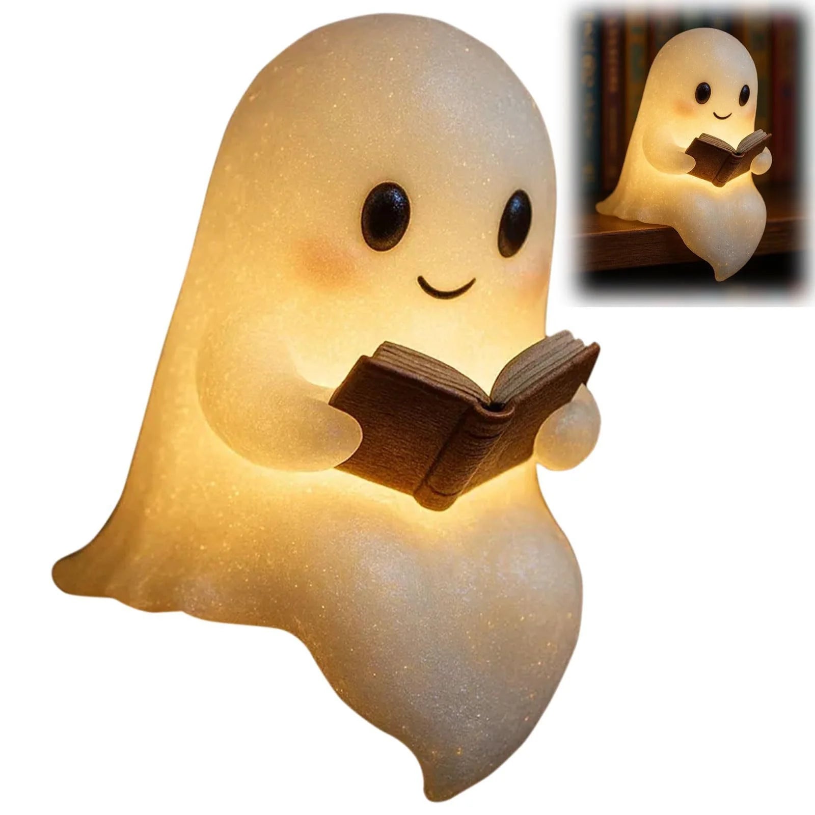 Cute LED Ghost Nightlight Gift / Bedside Warm Lamp Decoration