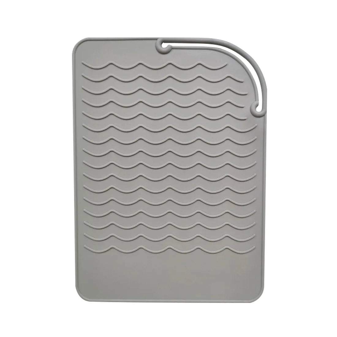 Portable Silicone Heat Resistant Mat Hair Straightener Curler Insulation Pad Non-Slip anti Heat Mat Hair Styling Tool for Travel