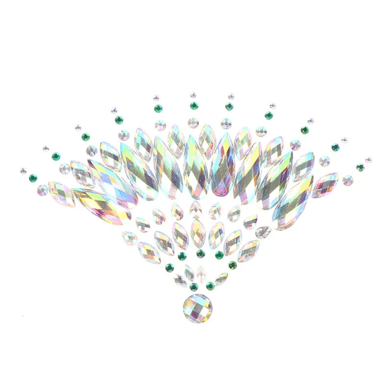 Nipple Cover Crystal Bra Stickers Adhesive Bra Breast Petal Pasties Breathable Bra Accessories Bra Pad Stickers Tattoo Sticker