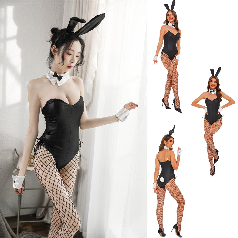 Sexy Women'S Bunny Girls Fancy Dress Cosplay Carnival Party Outfit Set Costume