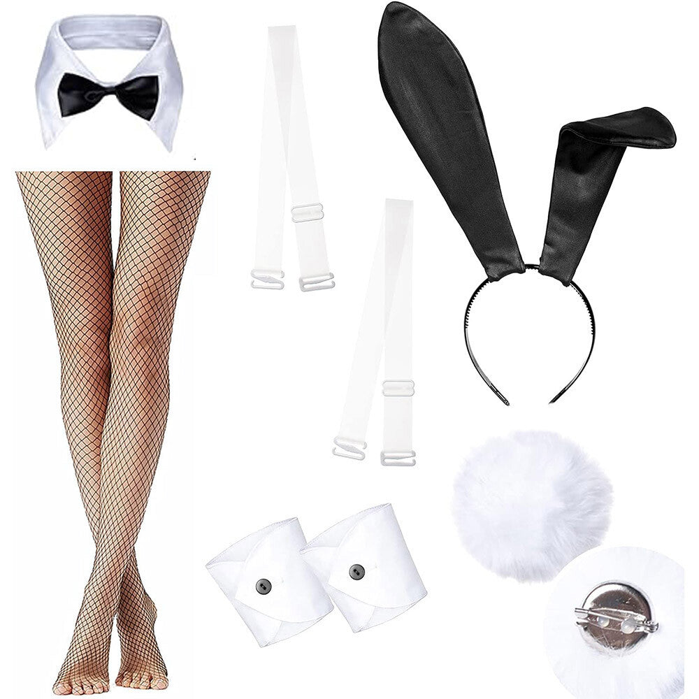 Sexy Women'S Bunny Girls Fancy Dress Cosplay Carnival Party Outfit Set Costume
