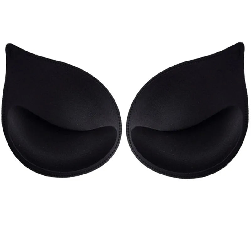 3D Push up Sponge Bra Pads for Bikini Women Underwear Small Breast Lift Plasticity Padded Bra Lining Swimsuit Bra Inserts