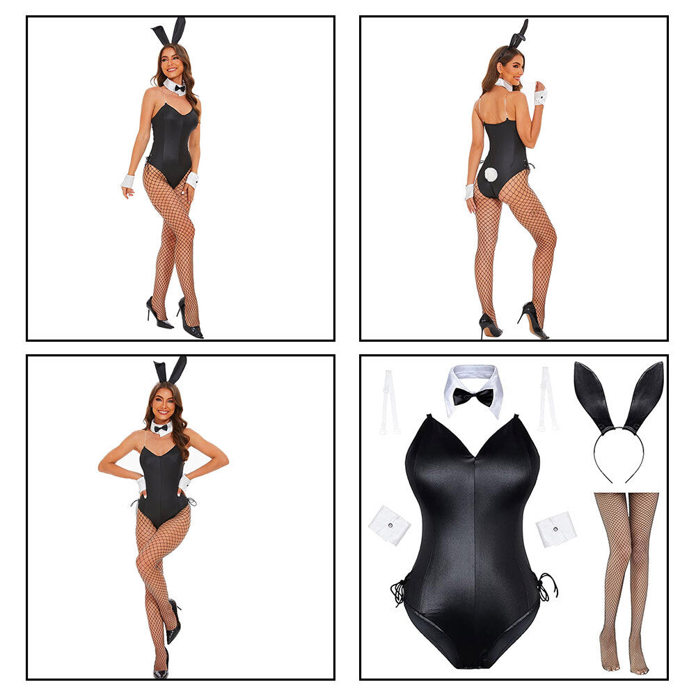 Sexy Women'S Bunny Girls Fancy Dress Cosplay Carnival Party Outfit Set Costume