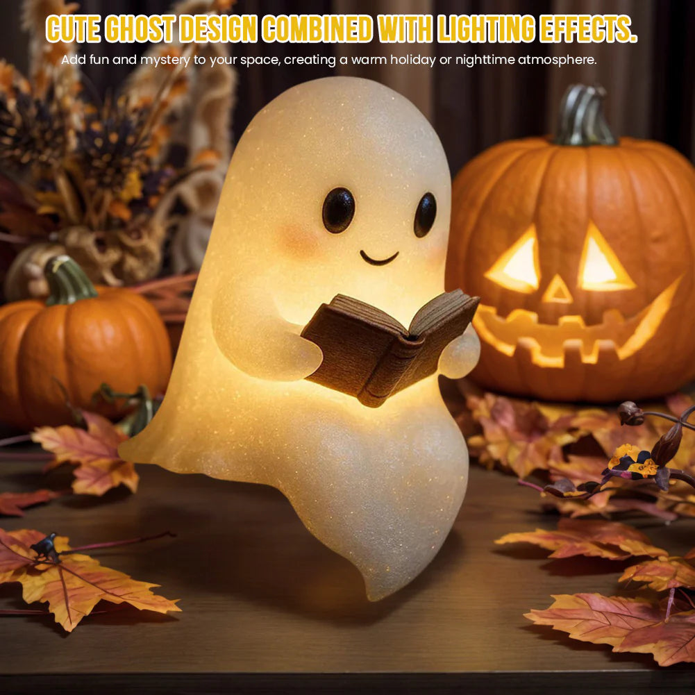 Cute LED Ghost Nightlight Gift / Bedside Warm Lamp Decoration